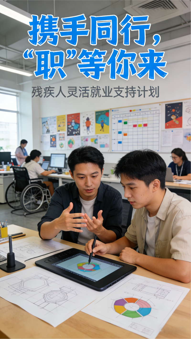 殘疾人助殘靈活就業